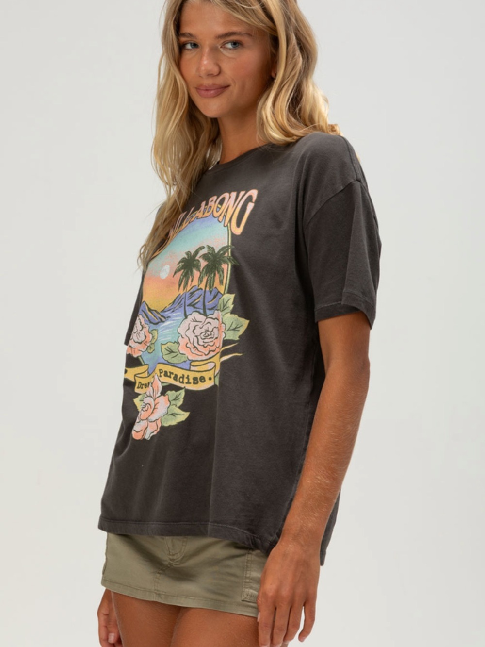 π₯π₯BILLABONG - DREAMY MEMORIES BOYFRIEND TEEπ₯π₯ - Picture 9 of 10